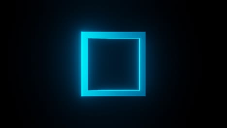 window white with blue light simple and elegant 3d rendering illustration