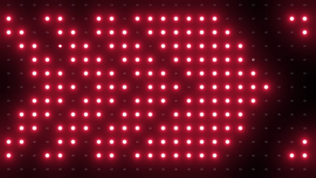 Red LED Light Panel