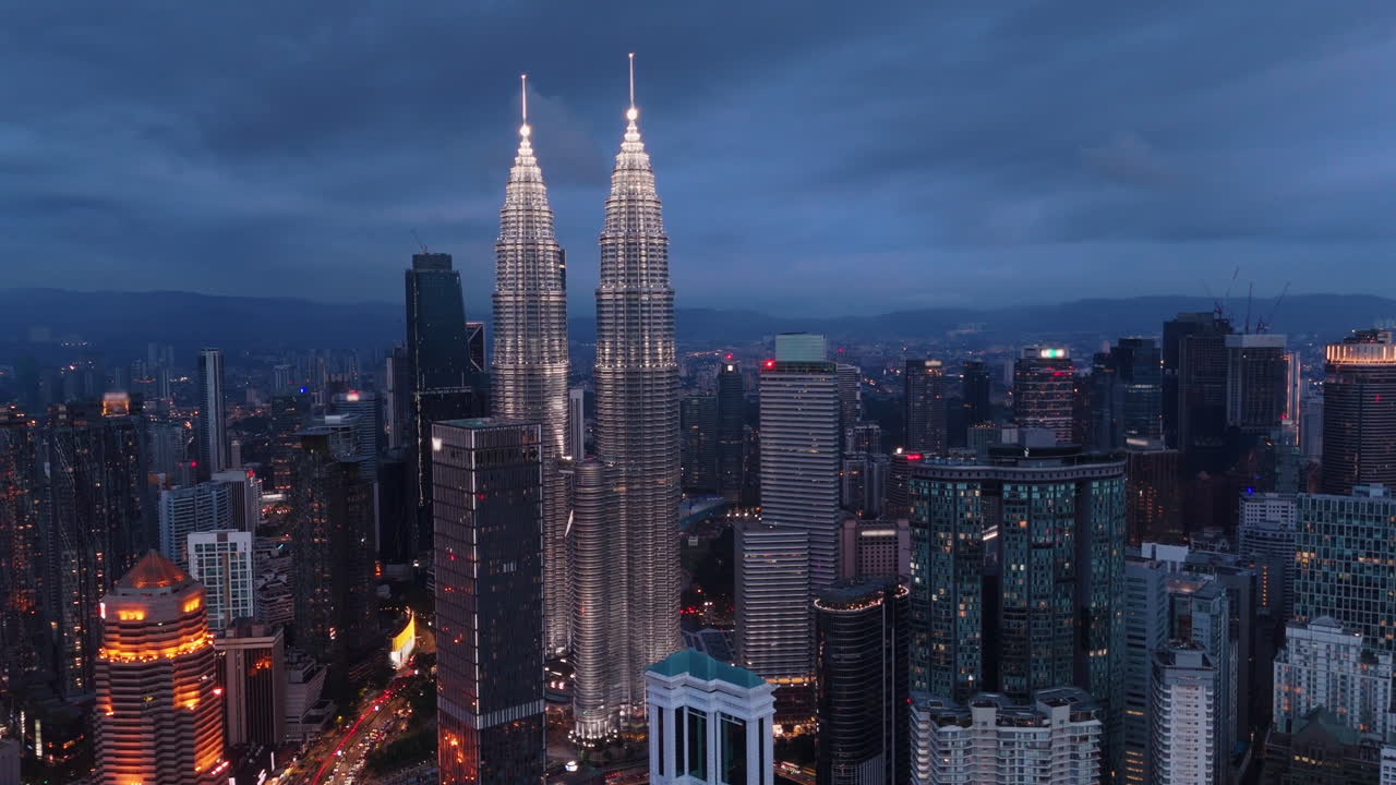 Kuala Lumpur Cityscape at Dusk
