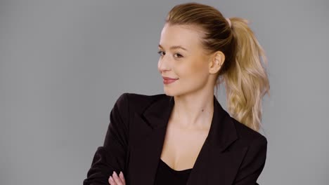 confident businesswoman portrait