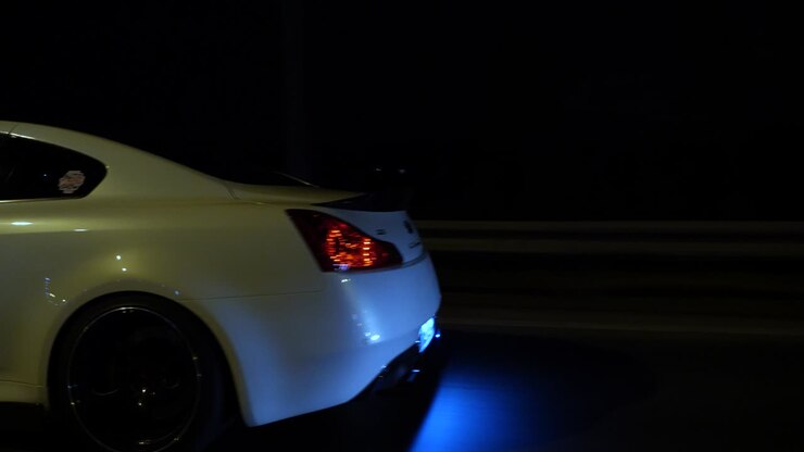 Car at night