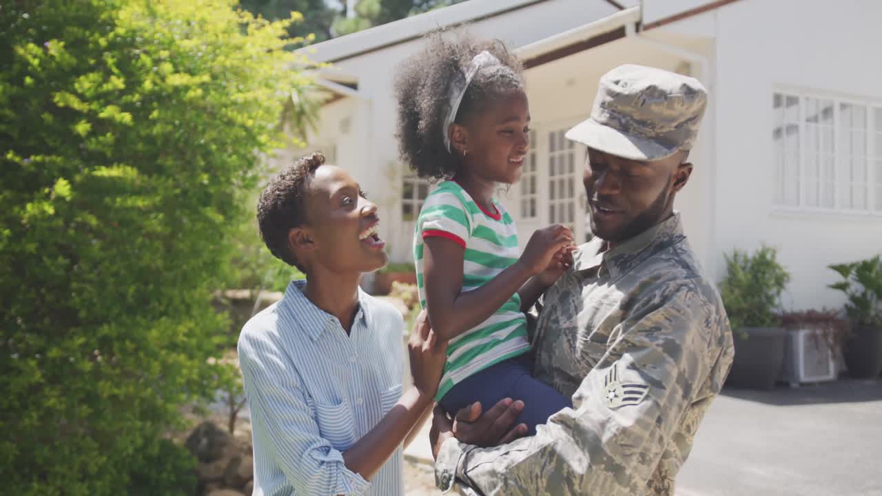 행복한 가족이 함께 시간을 보내는 것