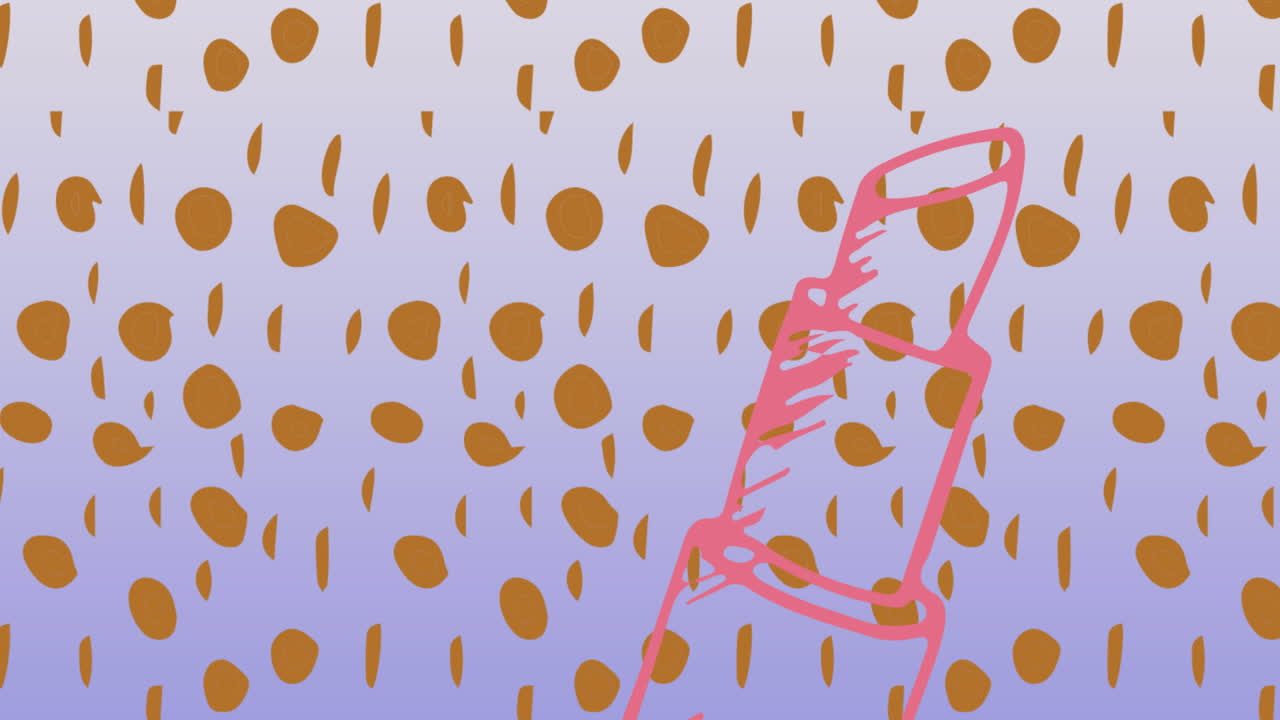 animação de batom e em fundo cinzento