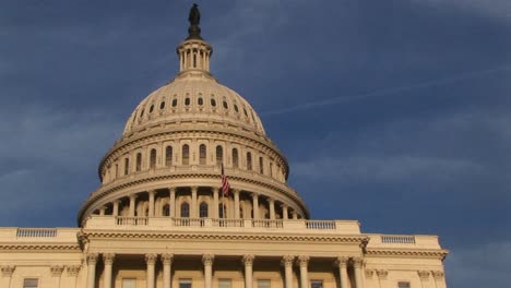 Looking-Up-From-The-Base-Of-The-Us-Capitol-Building-To-Upperlevel-Balcony-Just-Below-The-Dome