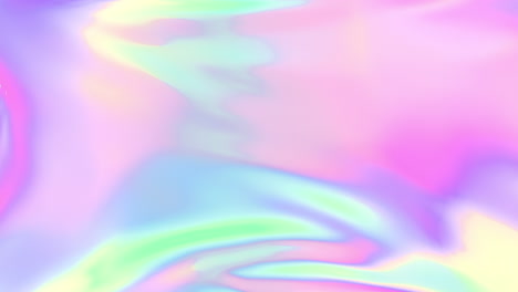 tela en colores holográficos e iridiscentes ventosos