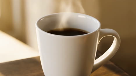 a cup of coffee