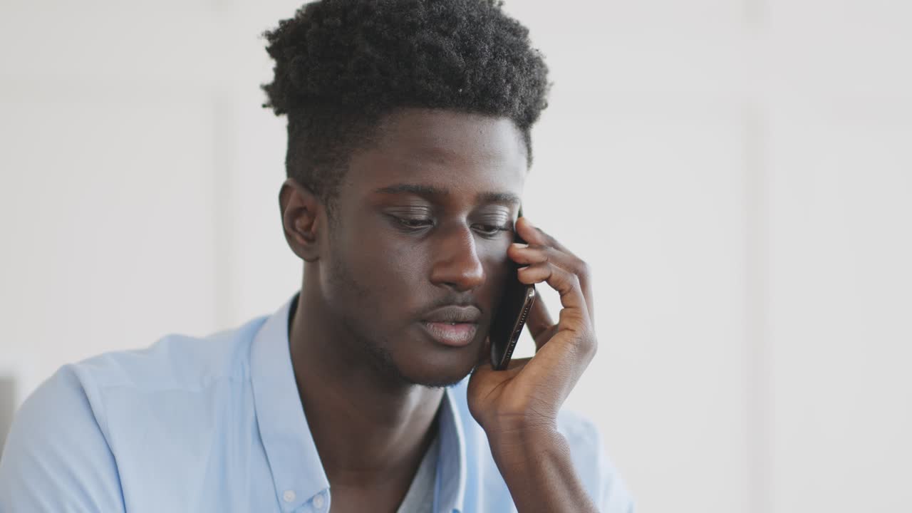 Man on Phone Call