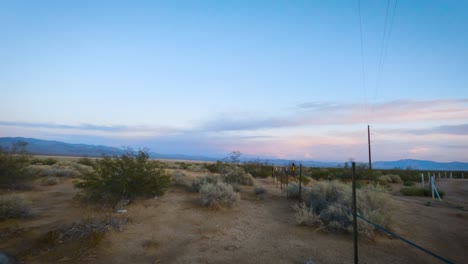 time lapse sun set sky color change