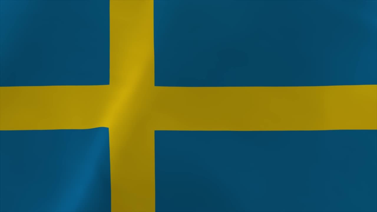스웨덴의 발을 흔들고 있는 애니메이션 4k 움직이는 벽화 배경