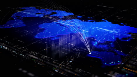 global connectivity from perth, australia to other major cities around the world