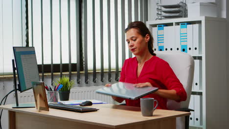 woman using laptop and pc