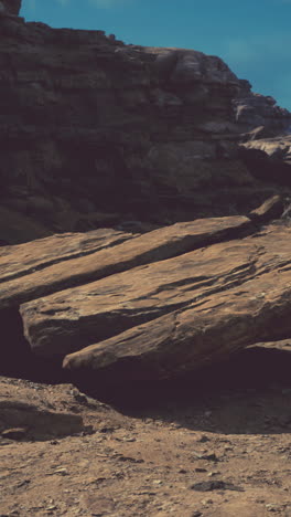 stunning rock formations in a desert canyon