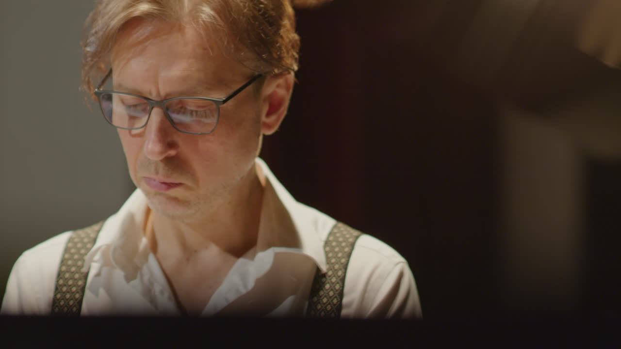 Classical Pianist Performing on Stage