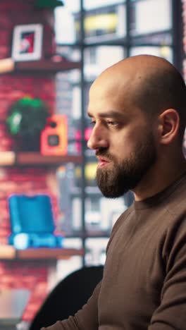 vertical video game developer utilizes ai generated program to design spaceship station