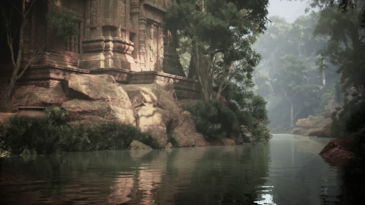 ruinas del templo de la jungla