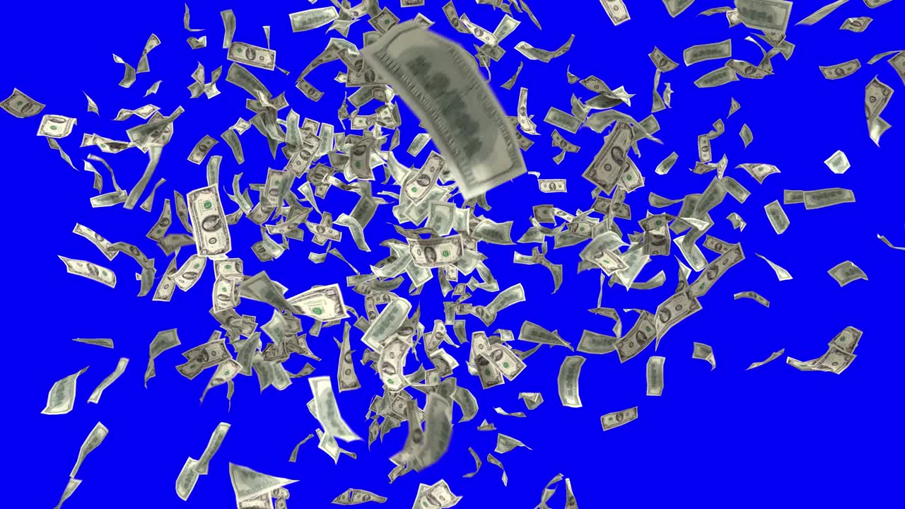 돈이 떨어지고 달러는 재정적으로 우리를 이기고 미국 통화 세금은 비를 내리게합니다.