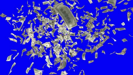money falling dollars financial win us usa american currency tax make it rain 4k