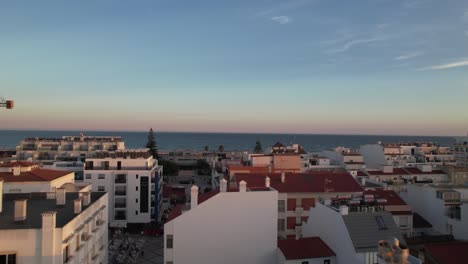 vacaciones de verano en la playa vista aérea