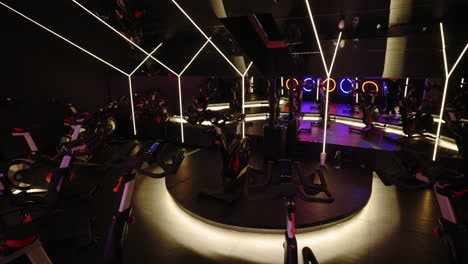 modern spinning studio