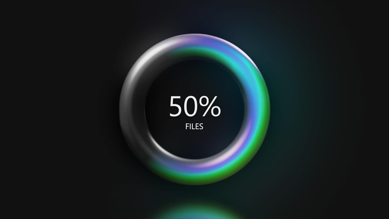 gráficos de círculo de progreso