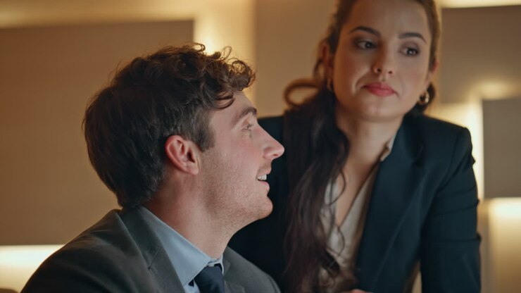 Business Colleagues in Discussion