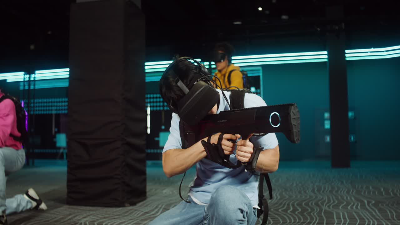 VR gaming with friends