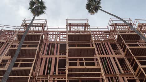 new apartment buildings being constructed in the city of irvine, orange county, california (usa)
