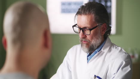 doctor and patient consultation