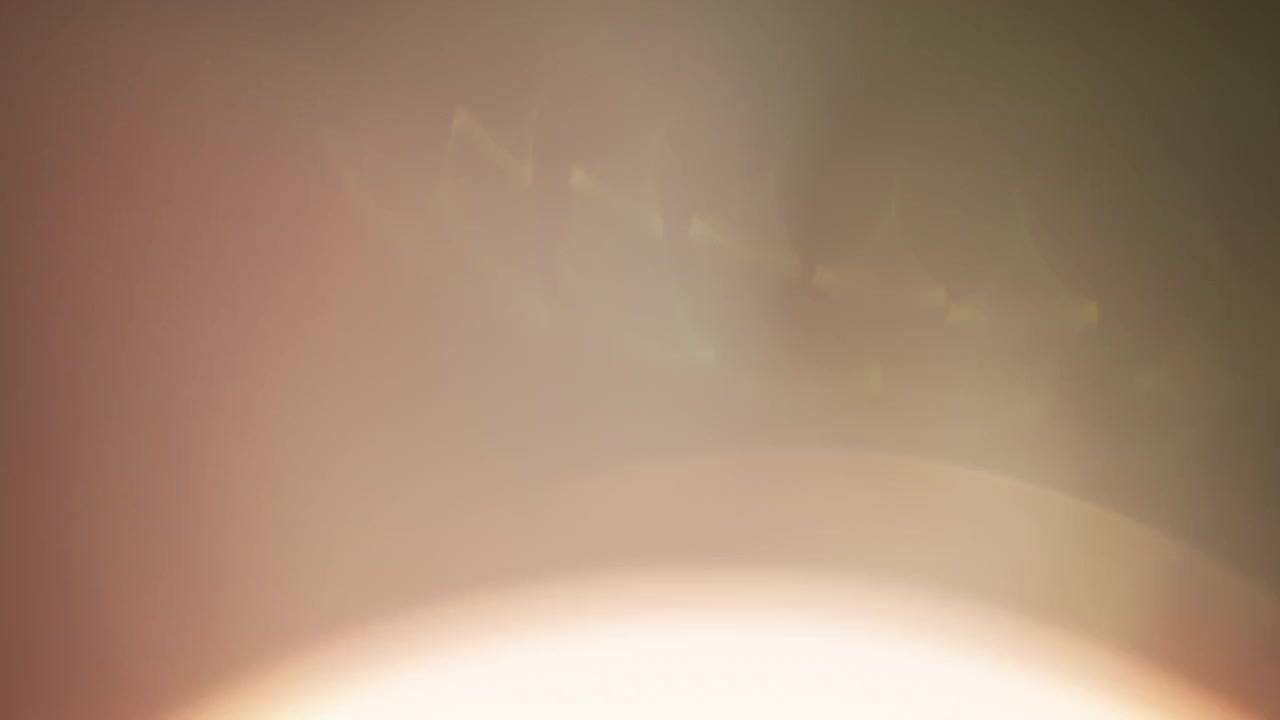 Light leaks recorded using real spherical lens and lens whacking technique