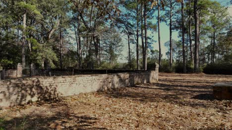 Old-confederate-cemetery-in-Spanish-Fort,-Alabama