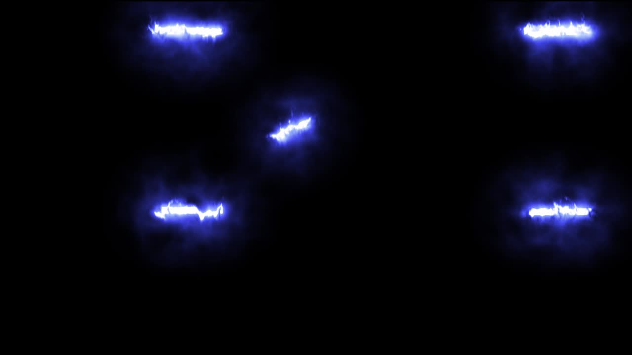 컬러 플레임 엔드 카드 엔딩 스크린 모션 그래픽