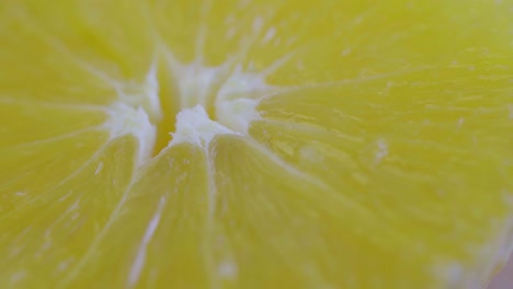 half an orange rotates in a circle