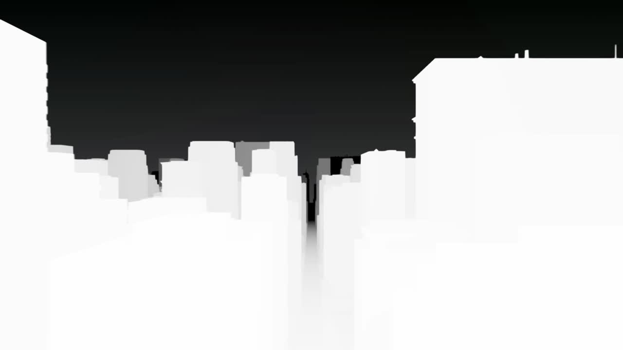 3D City Skyline Loop 15