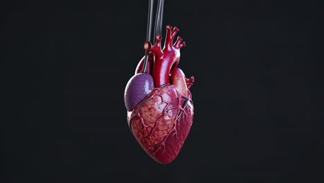 3d model of a human heart