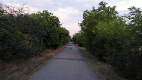 Fly as a bird over the route