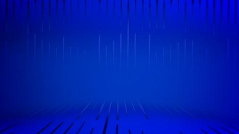 modern geometric pattern with lines on blue gradient