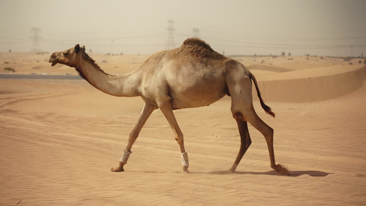camello en el desierto