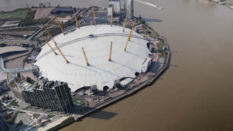 los muelles de londres, el horizonte desde un helicóptero