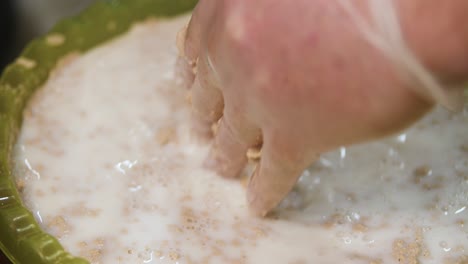 hacer masa de pan