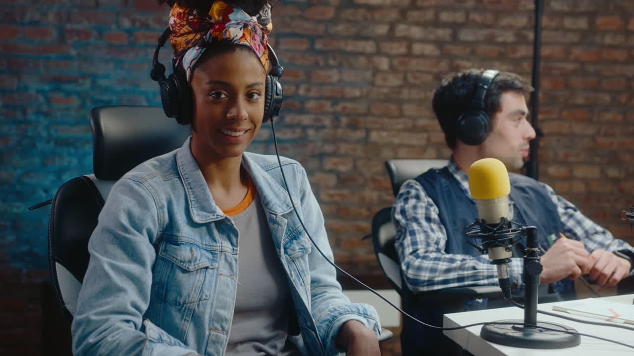 Podcast Recording Session