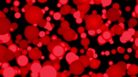 large size dot ball moving animation motion graphics