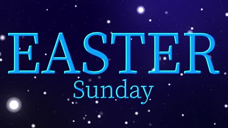 easter sunday event text animation motion graphics