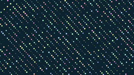 patrón de puntos de colores degradado de movimiento