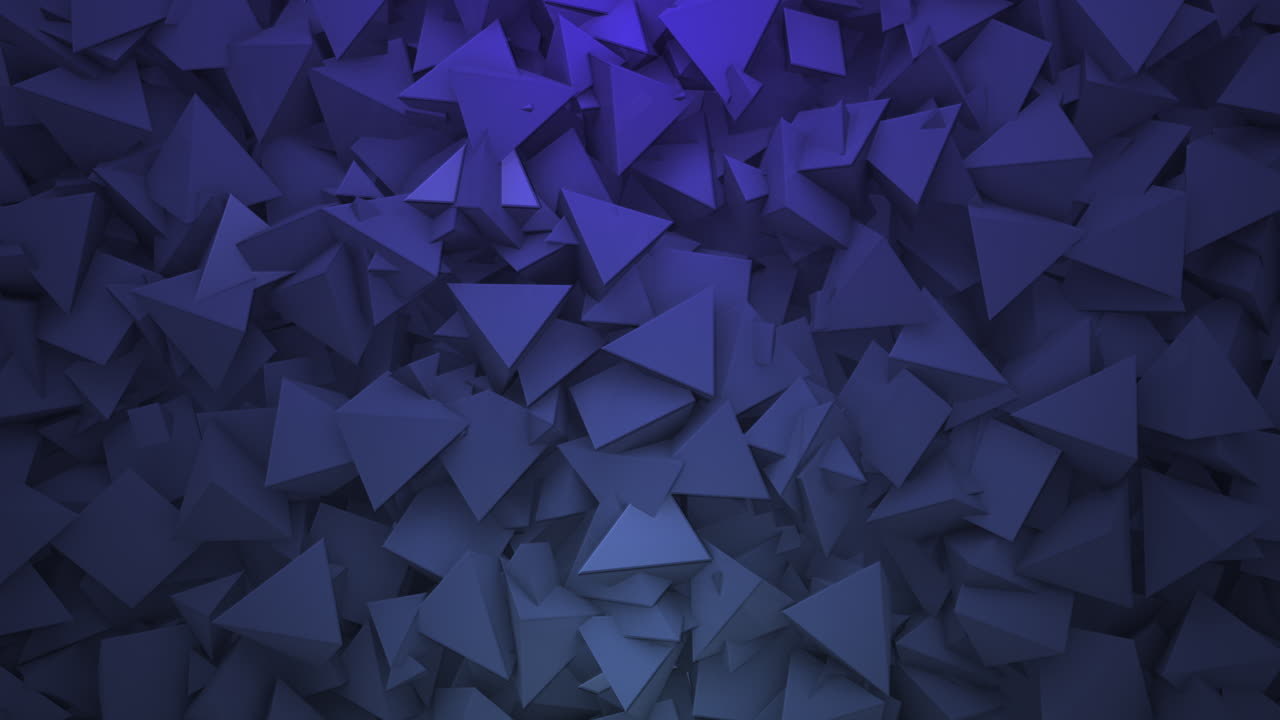 movimiento azul oscuro triángulos formas 3
