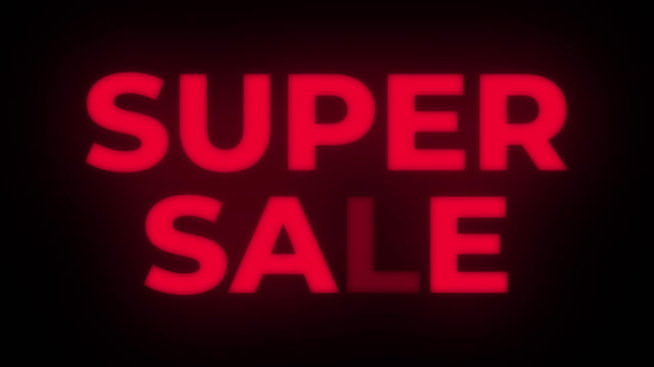 Super Sale Neon Sign