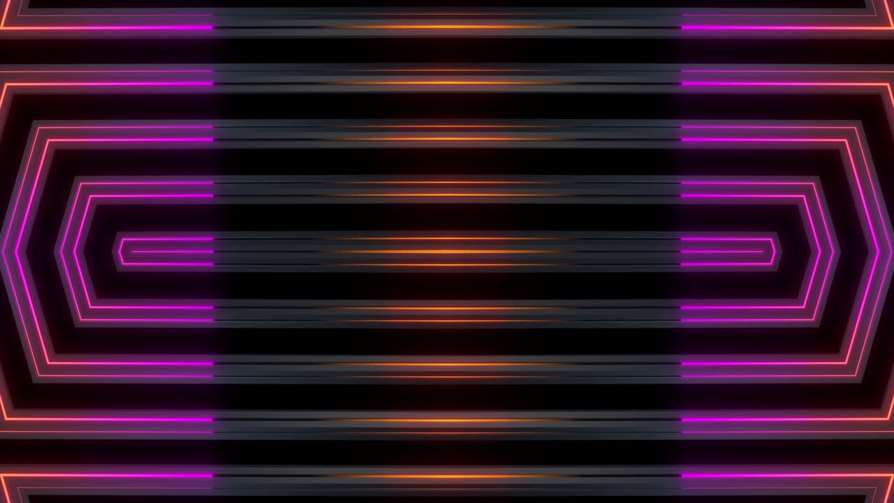 Abstrakt neon geometrisk mønster