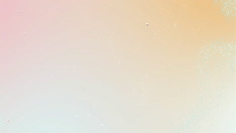 sparkling particles animation on pastel gradient background