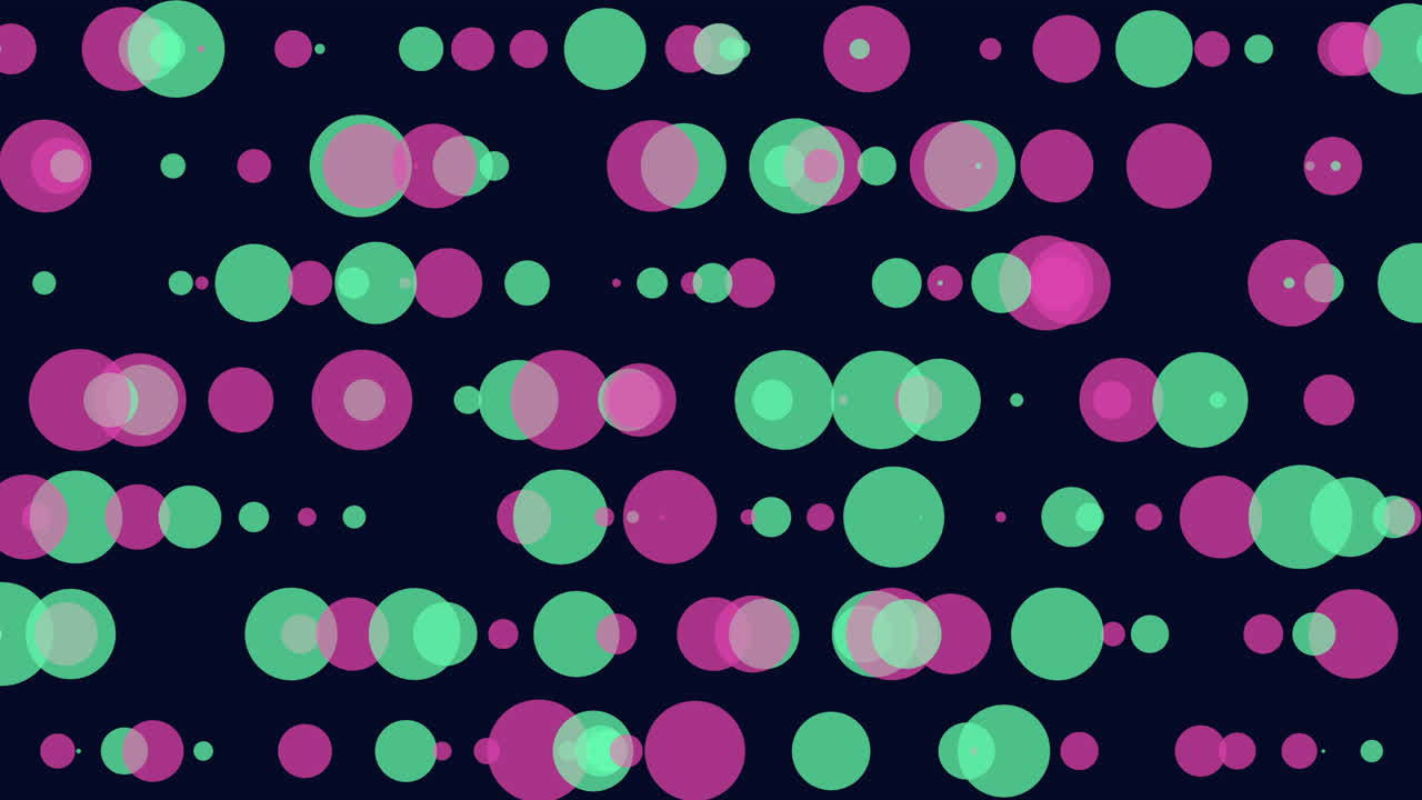 Motion colorful dots pattern with neon color