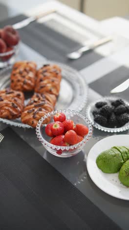 delicious breakfast spread on a table