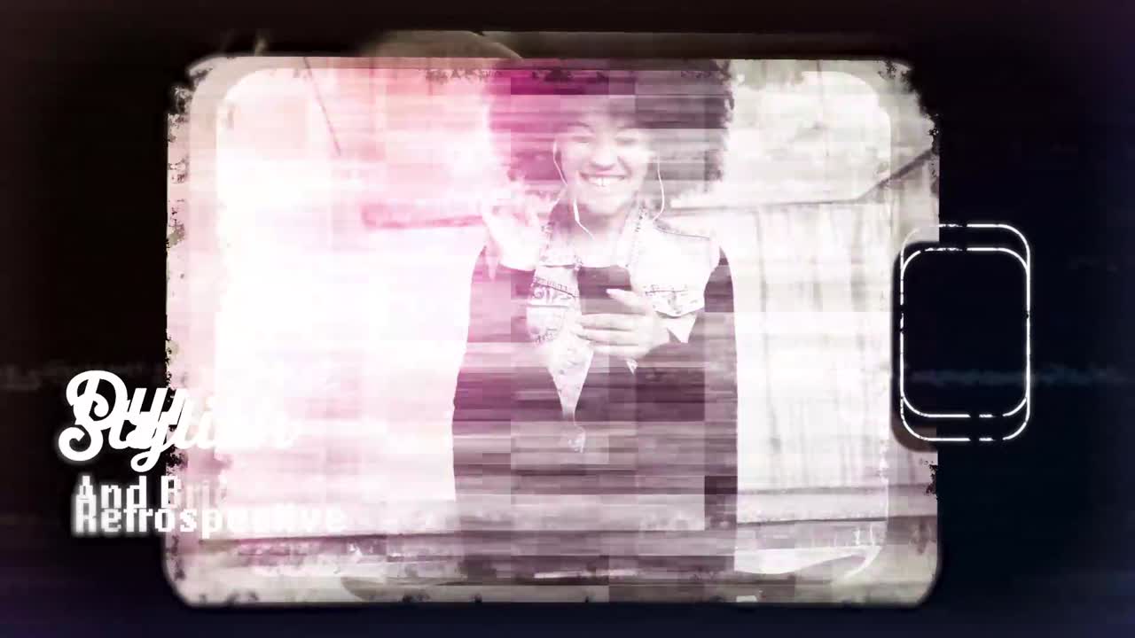 Retro Film Effect with Couples and Outdoor Scenes